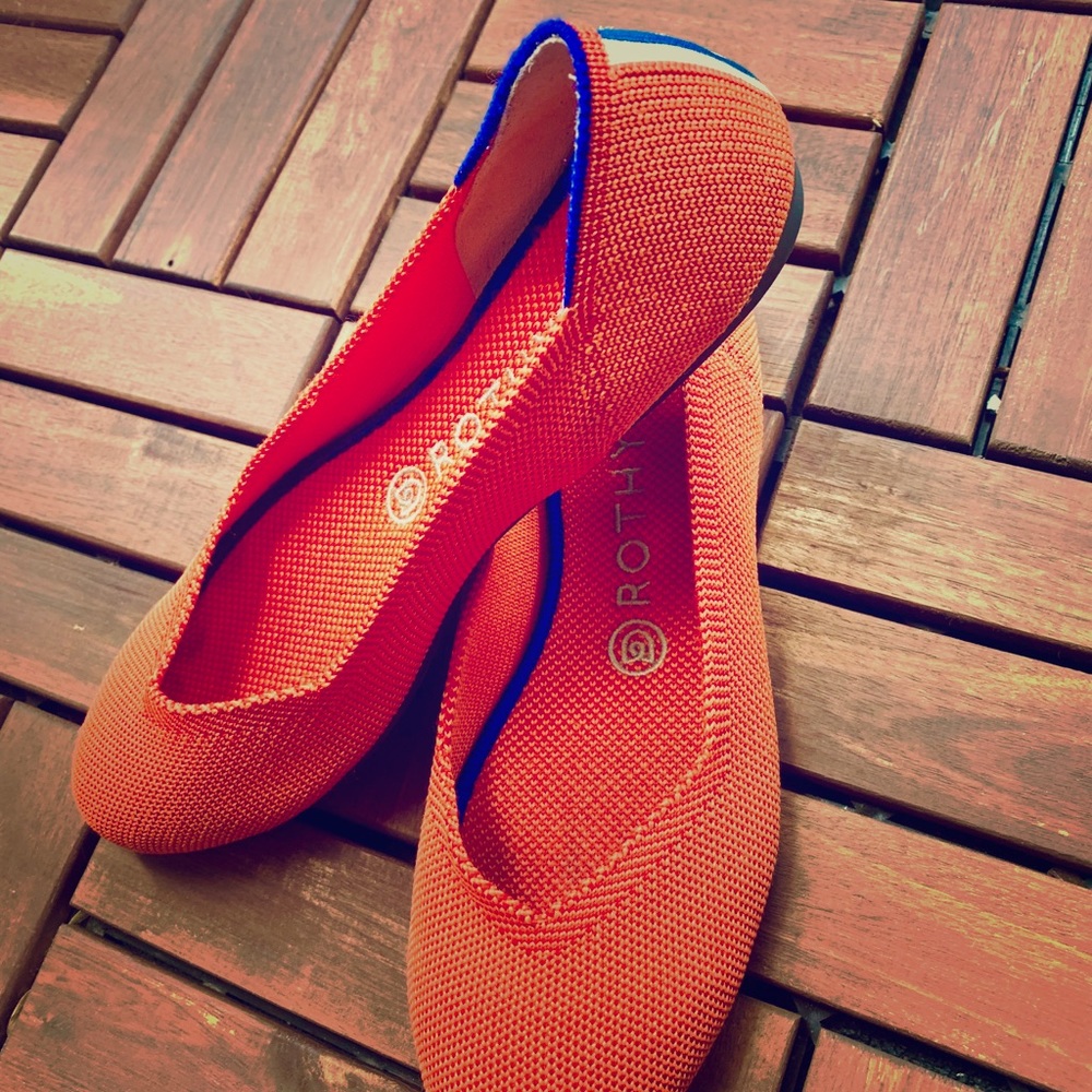 Orange Rothy’s!